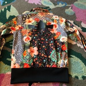 XS Printed Adidas Jacket